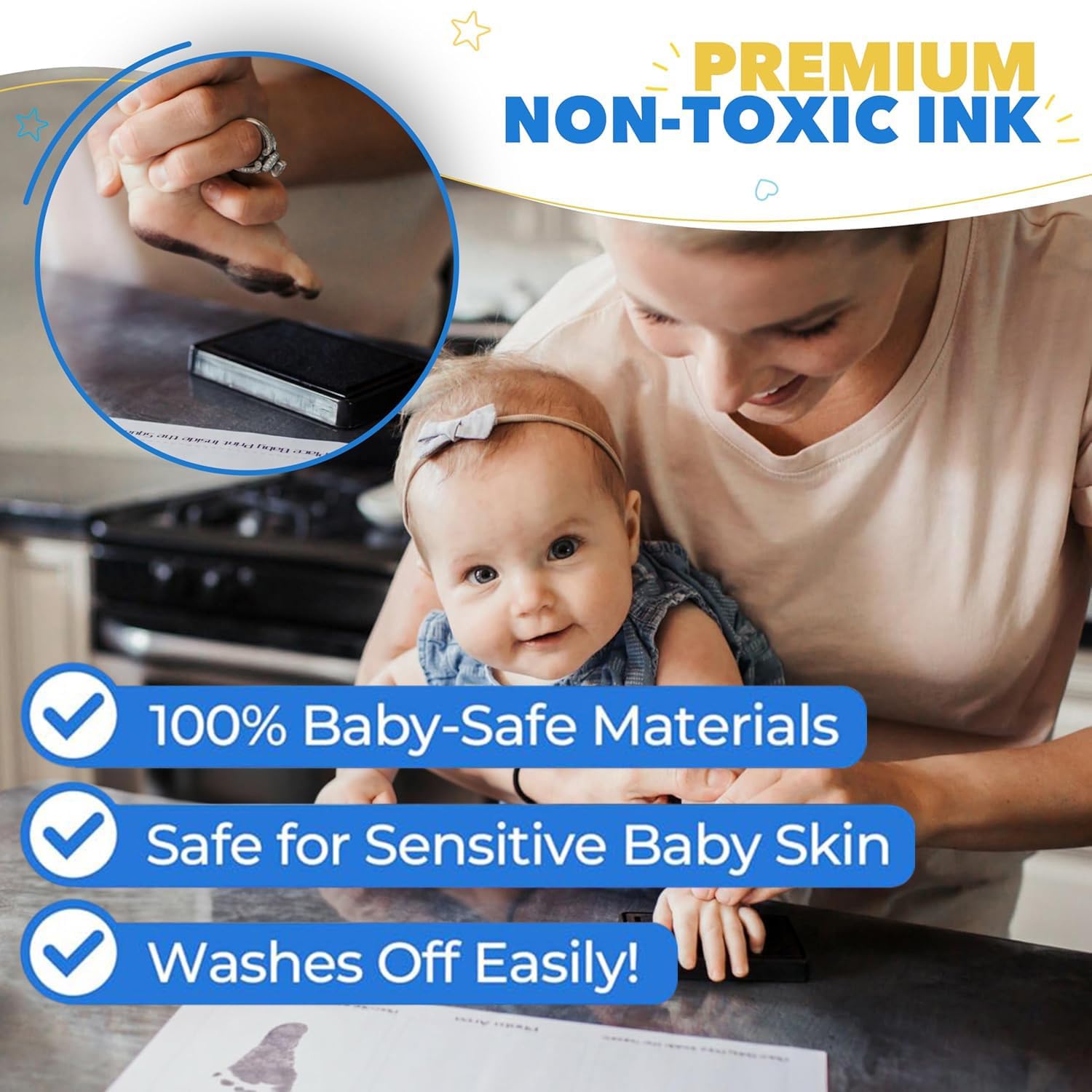 Set Amprentă Bebe Amintiri Speciale